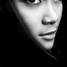 Схема вышивки «портрет»