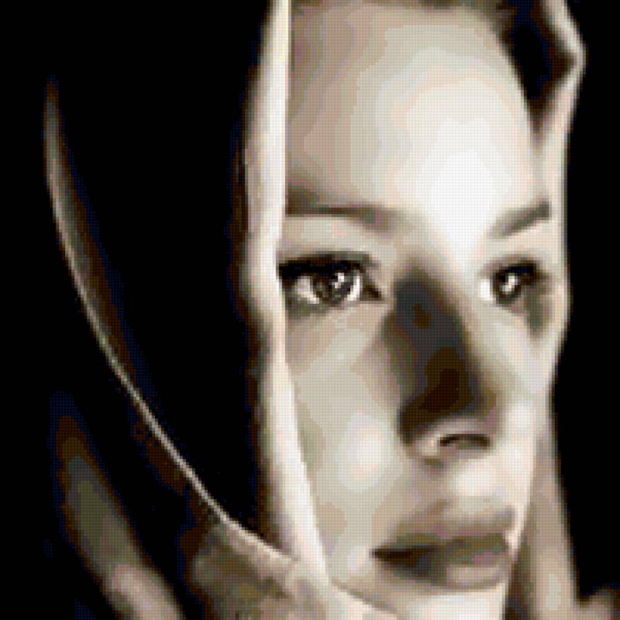 портрет - девушка - предпросмотр