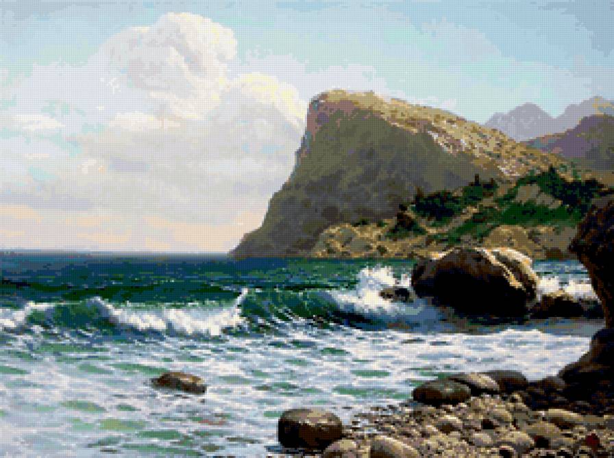 морской пейзаж - предпросмотр