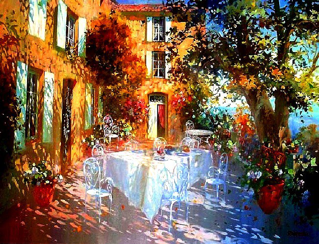 картина - лоран парселье, лето - оригинал