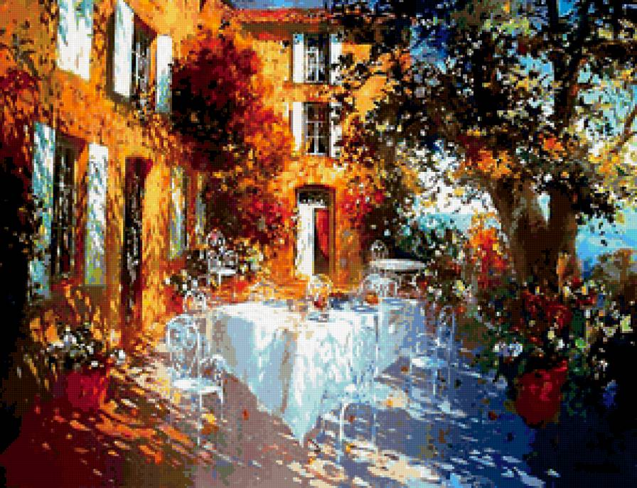 картина - лето, лоран парселье - предпросмотр