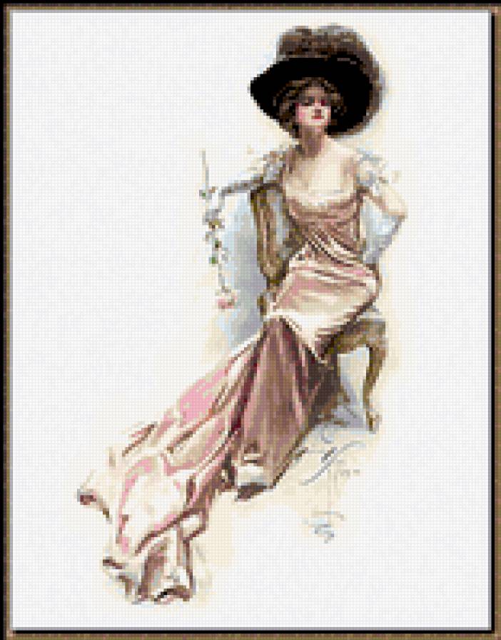 девушка загадка - девушка - предпросмотр