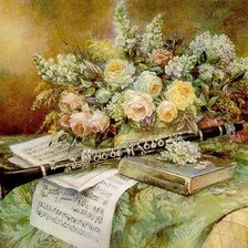 Схема вышивки «букет»