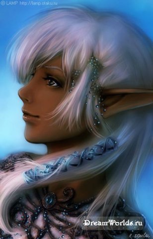 ПРЕКРАСНАЯ ЭЛЬФИЙКА - фэнези, девушка, эльф - оригинал