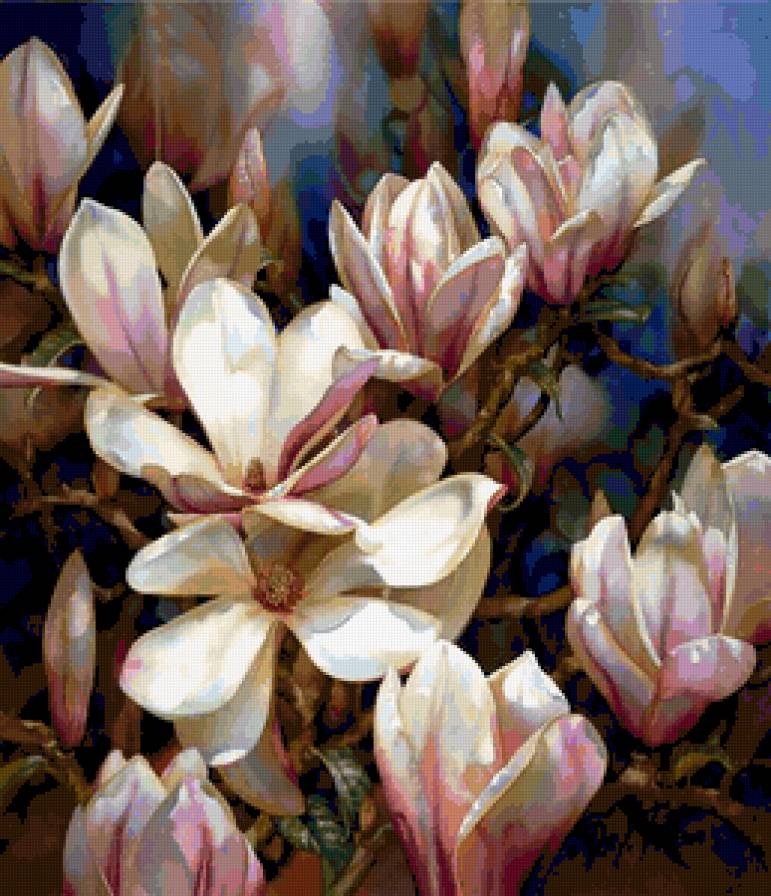 ЦВЕТЫ - цветы, природа, композиция, букет, картина - предпросмотр