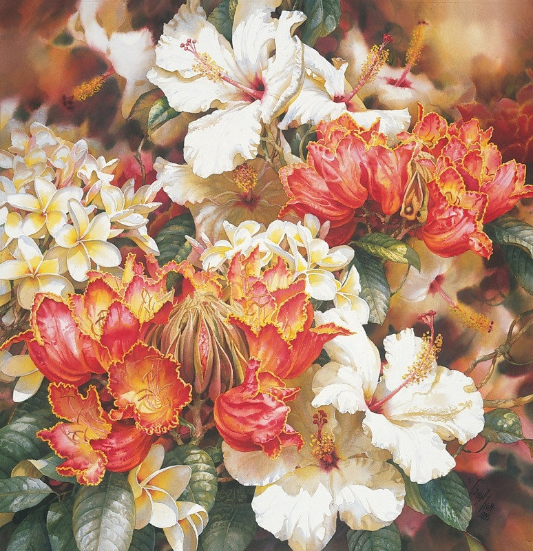 ЦВЕТЫ - картина, цветы, композиция, букет, природа - оригинал