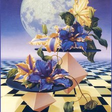 Схема вышивки «Геометрия цветов 3»