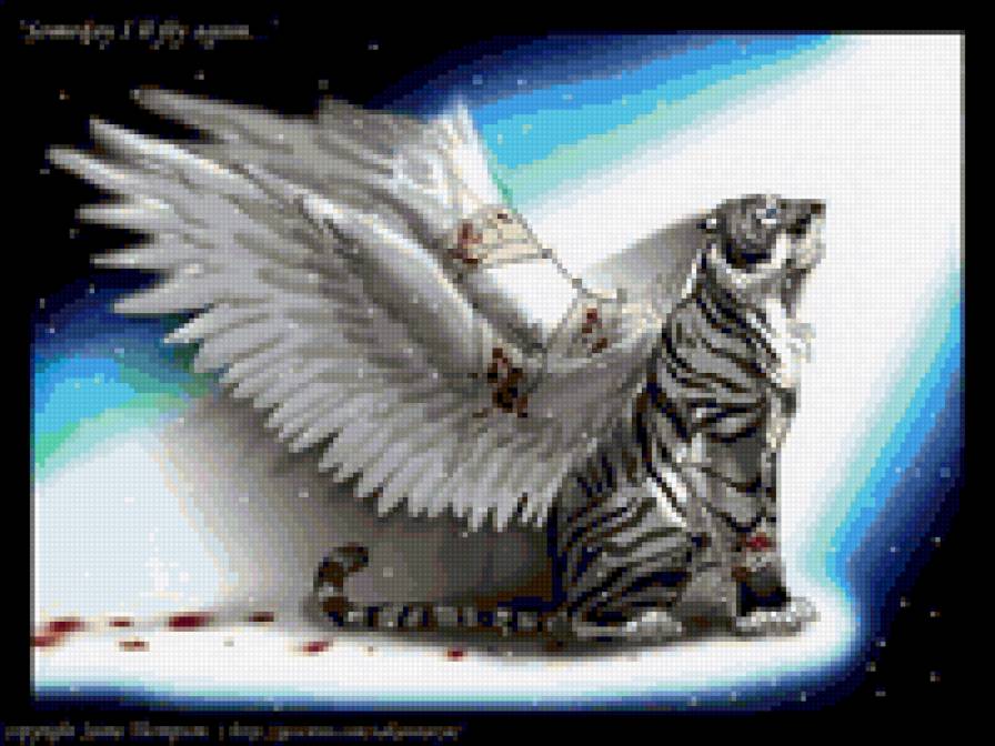 ангел тигрица - тигры - предпросмотр