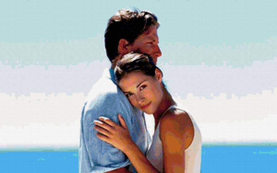 Пара - любовь, объятия, он и она, пара - предпросмотр