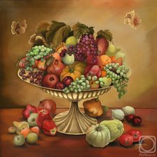 Схема вышивки «натюрморд»