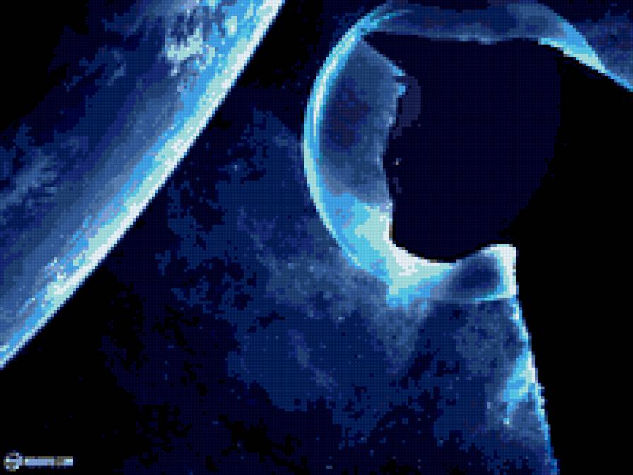 Лунный кот - кот, фентези, луна, ночь - предпросмотр