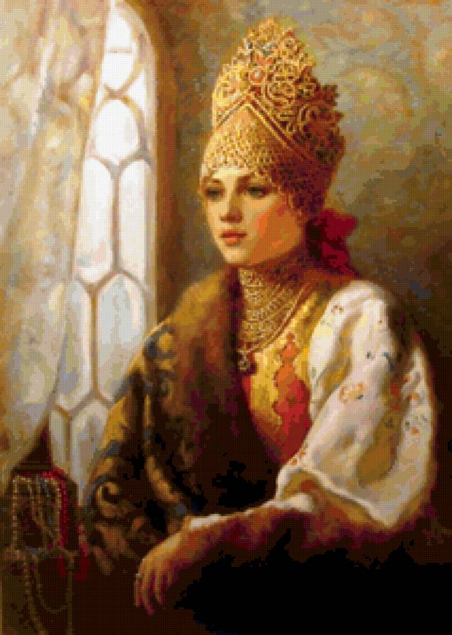 русская красавица - красота - предпросмотр