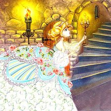 Оригинал схемы вышивки «Сказочная принцесса» (№279647)