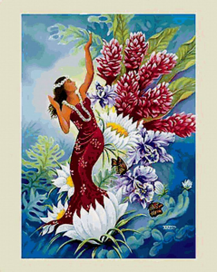 фея цветов - предпросмотр