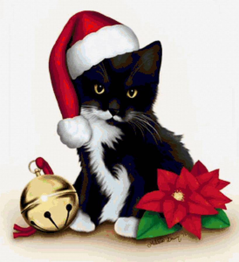 Santa Claws - кошка - предпросмотр