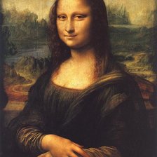 Оригинал схемы вышивки «Мона Лиза» (№280007)