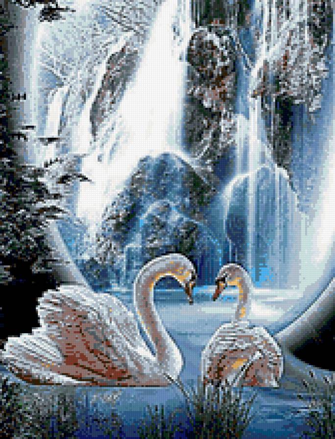 лебеди - предпросмотр