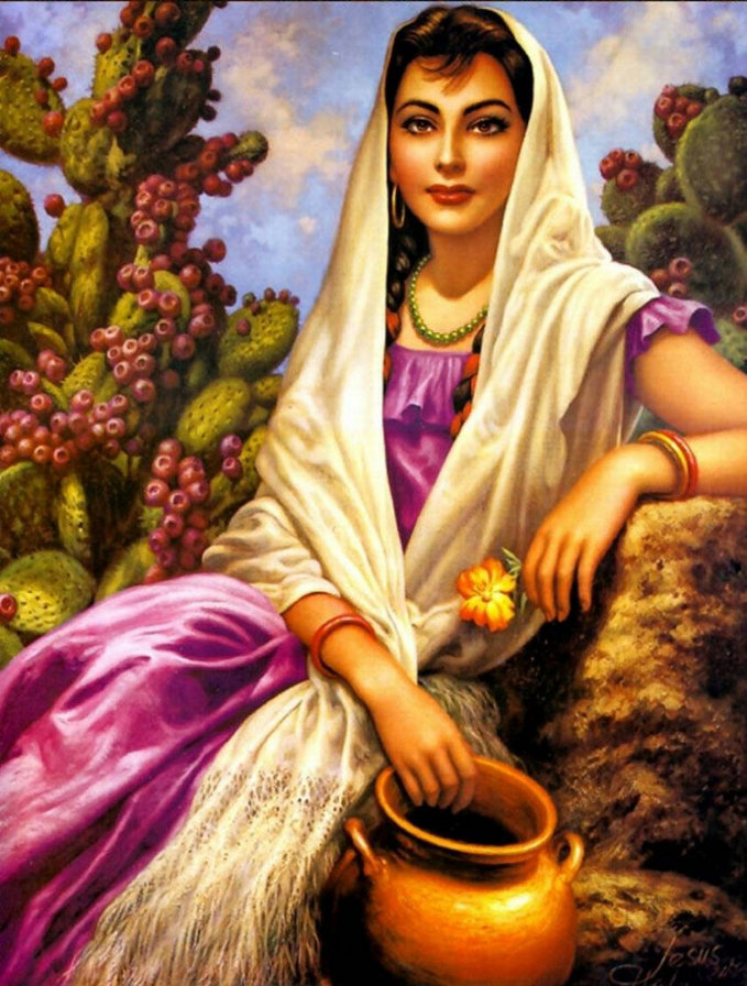 мексиканская красавица - красота - оригинал