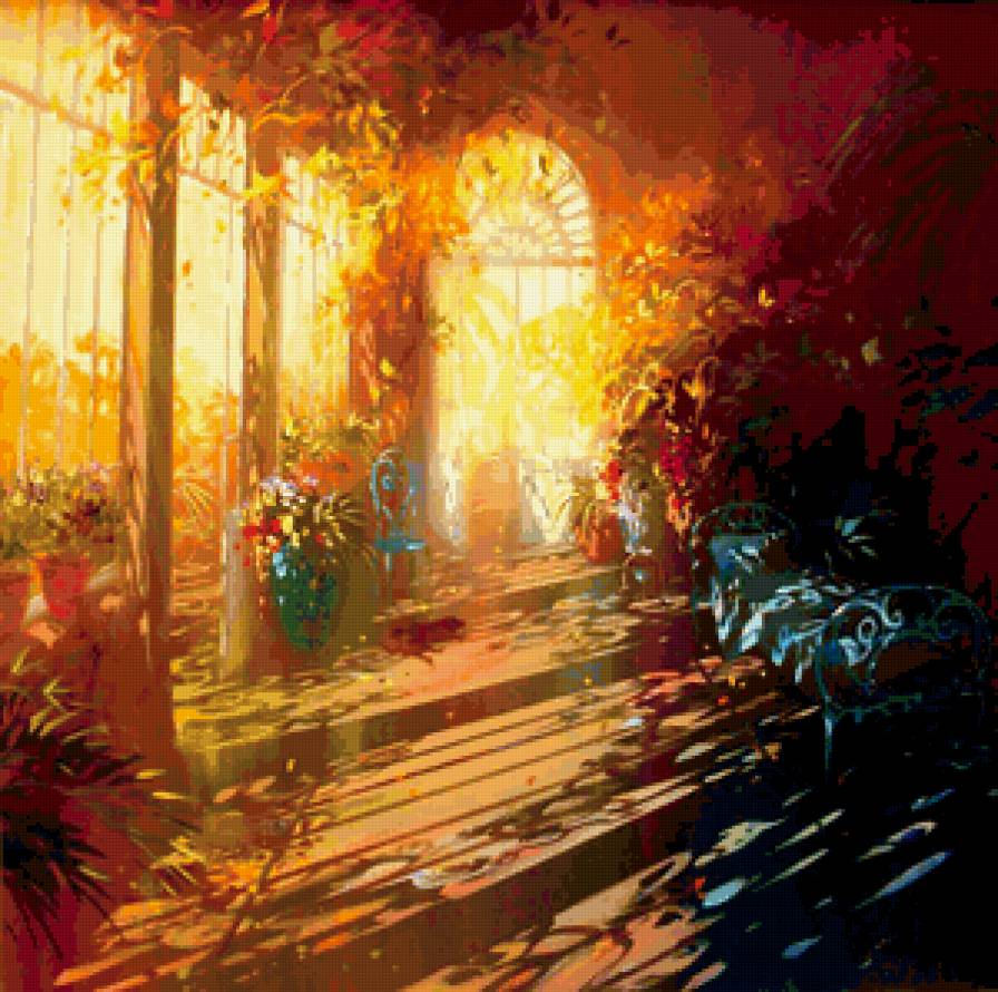 картина - лоран парселье, лето - предпросмотр