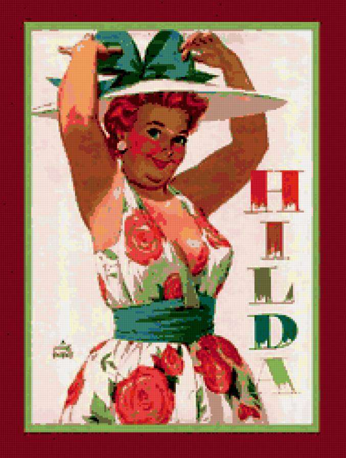 пышка Хильда - дамочки - предпросмотр