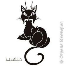 Схема вышивки «Котик 5»