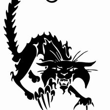 Схема вышивки «Котик 12»