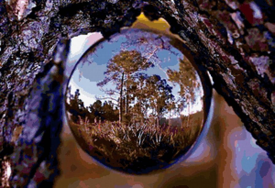 капля - капля, пейзаж - предпросмотр