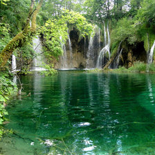 Схема вышивки «водопад 2»