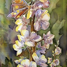 Схема вышивки «цветы»