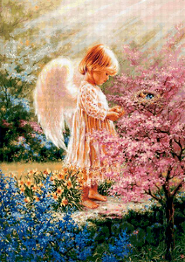 ангелочек - ангел, дети, люди - предпросмотр