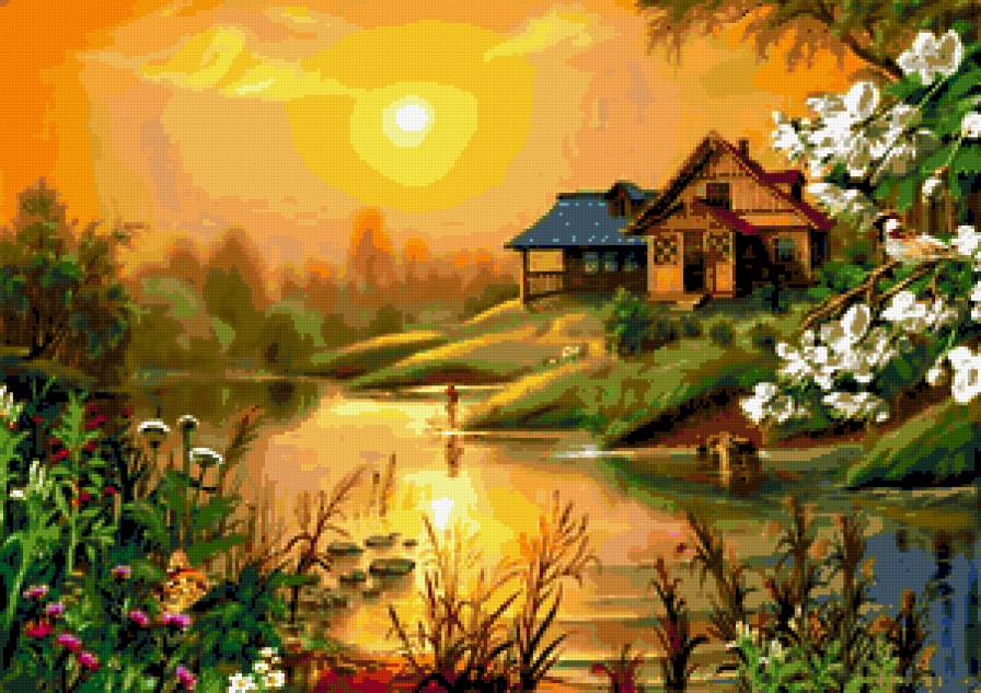 серия "дома" - дом.весна - предпросмотр