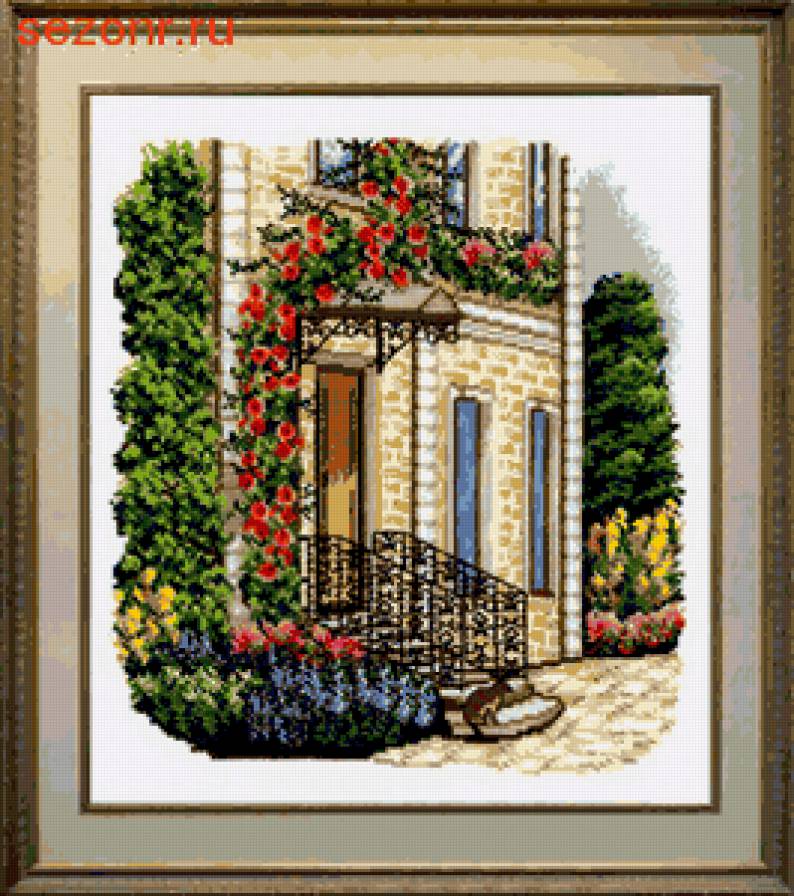 серия "дома" - дом.фасад - предпросмотр