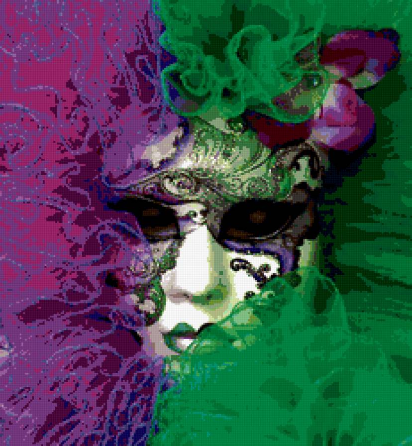 венеция - венеция, карнавал, маска - предпросмотр