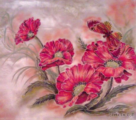 маки - маки, бабочка - оригинал