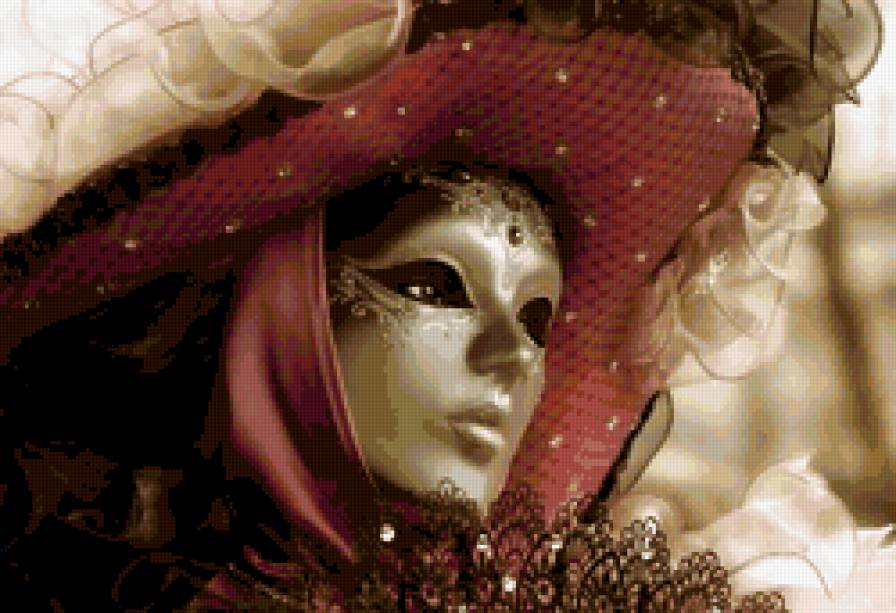 венеция - венеция, маска, карнавал - предпросмотр