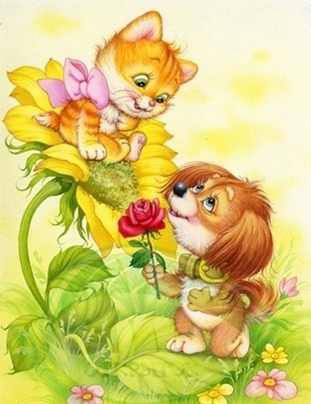 признание - котенок, щенок - оригинал