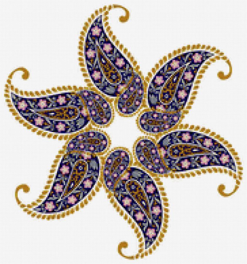 восточный узор - узоры - предпросмотр