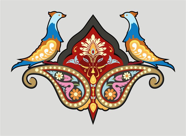 восточный узор 3 - узоры - оригинал