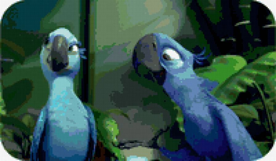 рио - рио, мультики, попугаи, птицы - предпросмотр