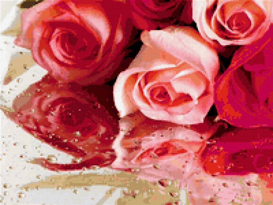 серия"цветы" - розы, цветы - предпросмотр