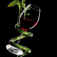 Схема вышивки «бокал»