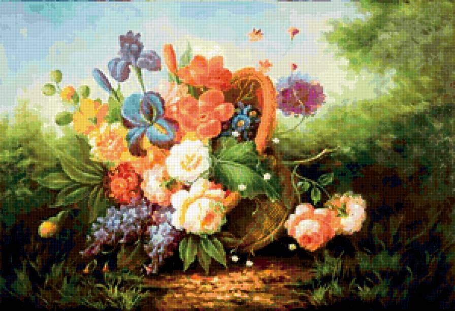 Натюрморт, цветы, розы - натюрморт, розы, цветы - предпросмотр