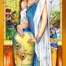 Схема вышивки «девушка»