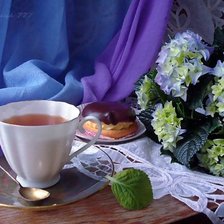 Схема вышивки «завтрак»