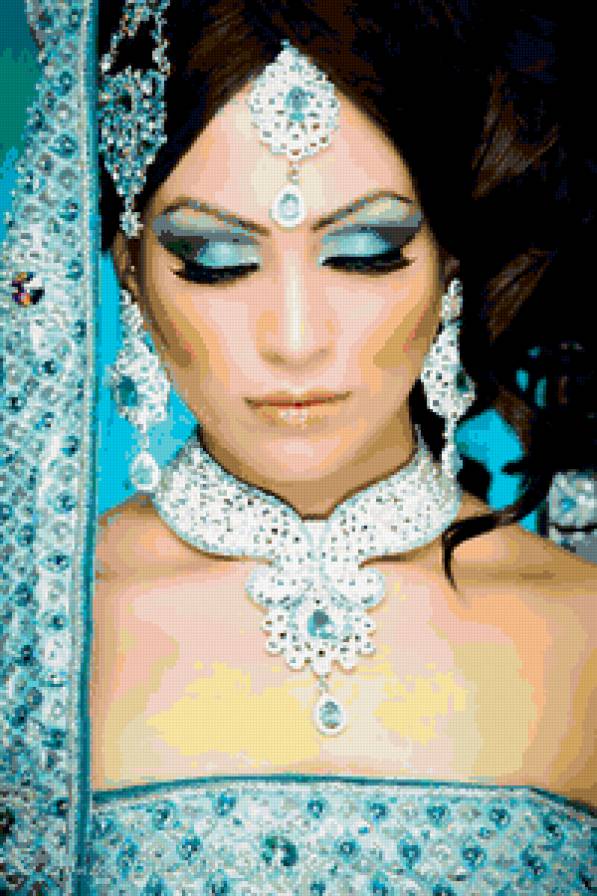 Красавица - восток, девушка - предпросмотр