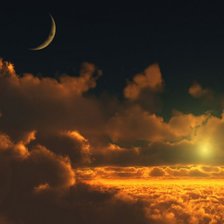 Луна и солнце