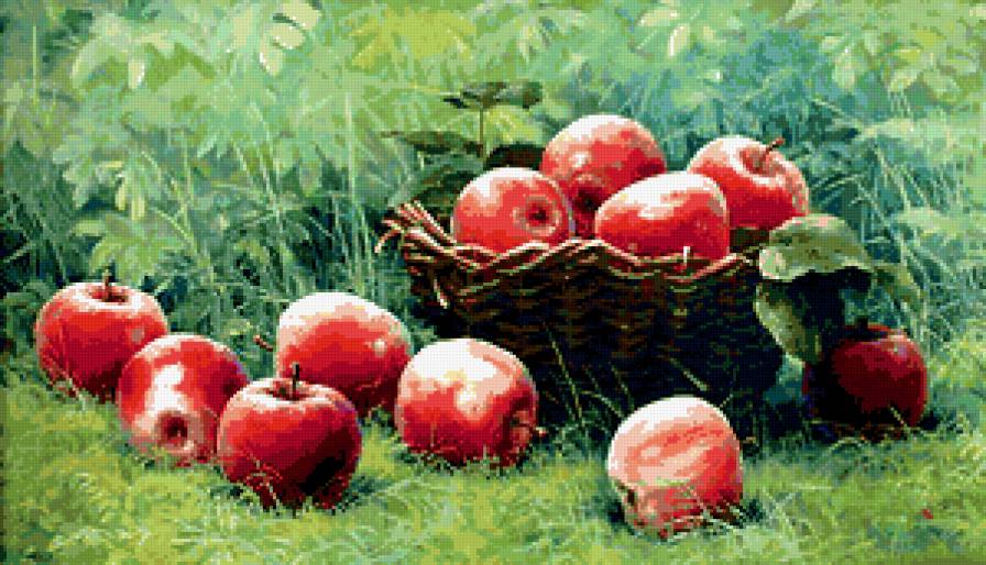 яблоки - фрукты, яблоки - предпросмотр