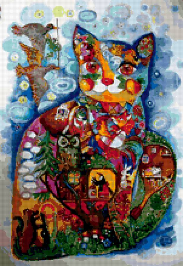 кот в сказке - леопарды, сказка, коты - предпросмотр