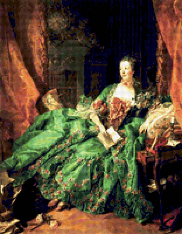 пампадур - леди, дамы, пампадур - предпросмотр