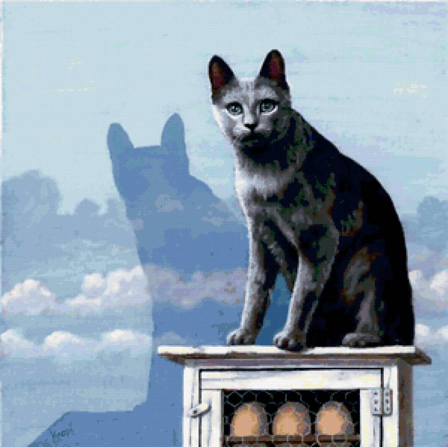 №283429 - кошки, фэнтези.животные - предпросмотр